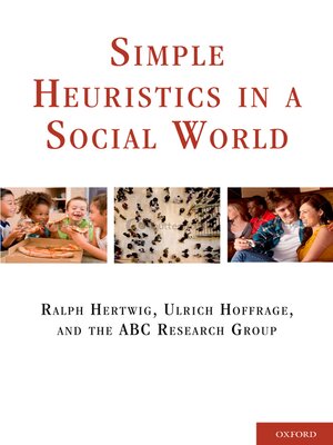 cover image of Simple Heuristics in a Social World